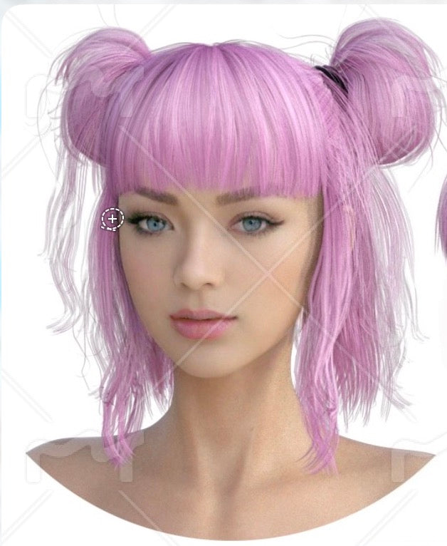 Angelkiss 60cm doll wig